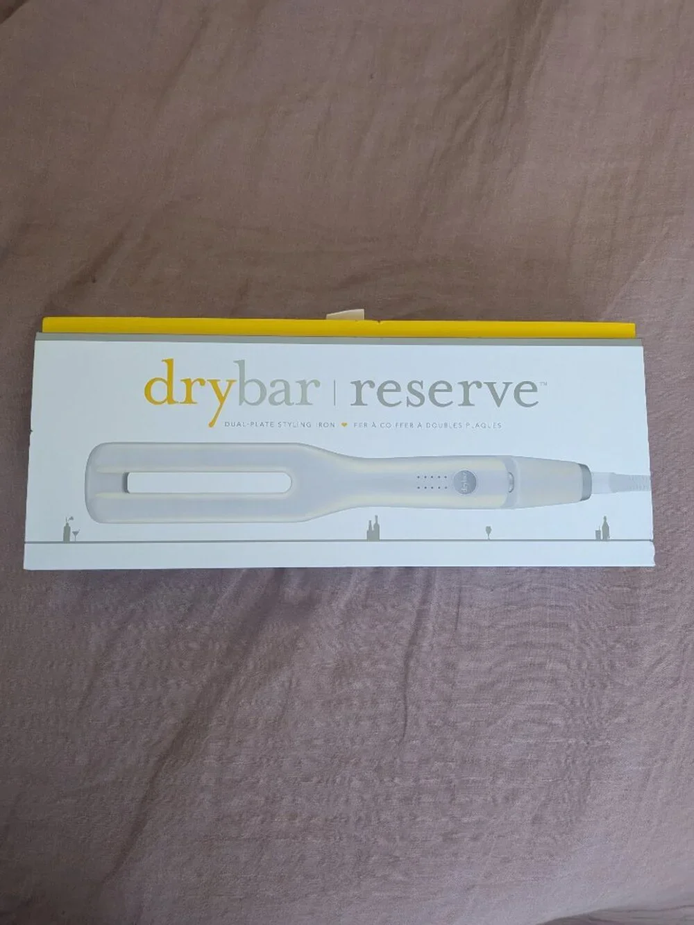NEW Drybar Reserve Dual-Plate Double Styling Iron Flat Iron NIB